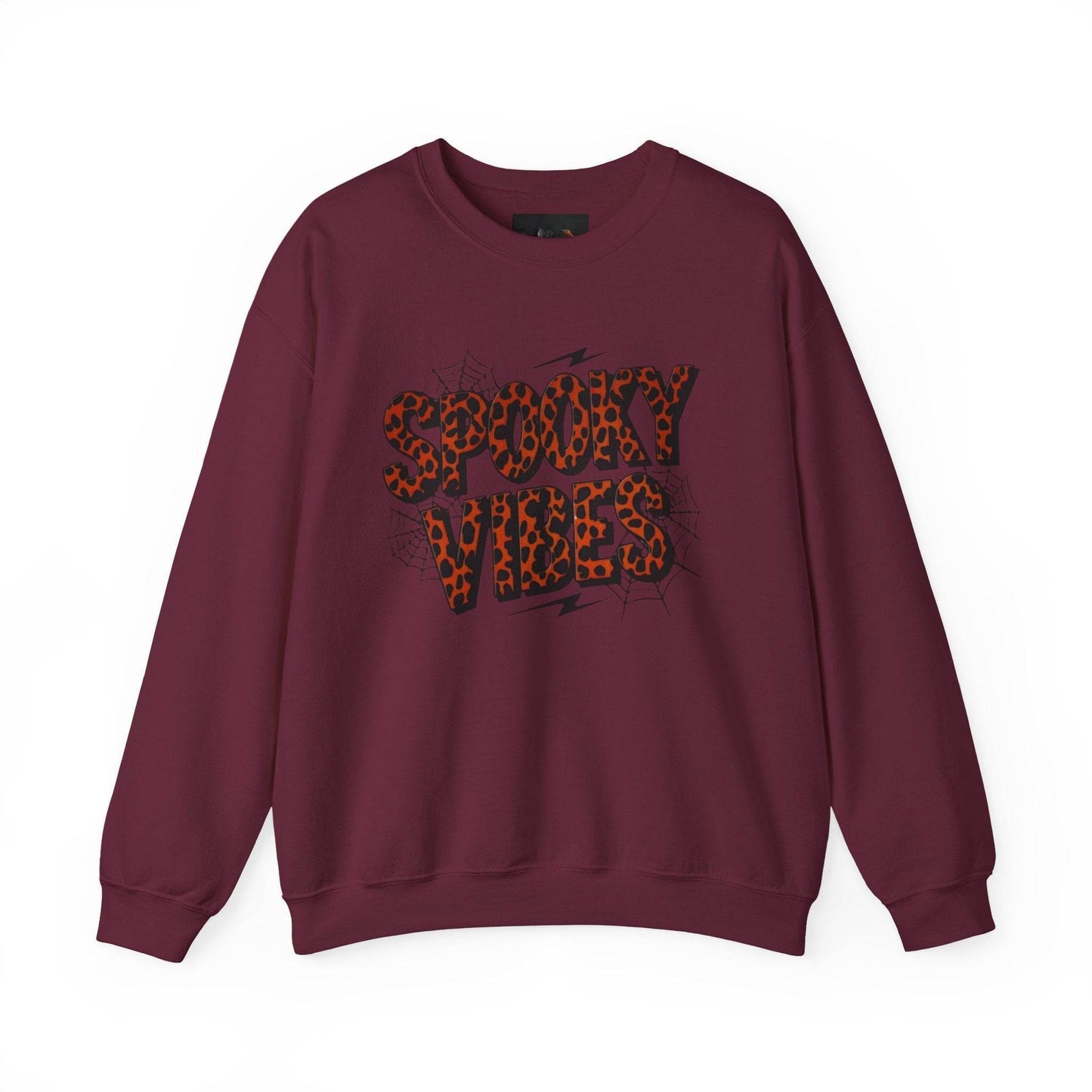 Spooky Vibes Sweatshirt - Halloween Crewneck, Unisex Cozy Jumper, Fall Fashion, Ghosts & Ghouls, Casual Wear, Fun Gift - IntuitiveEncBoutique