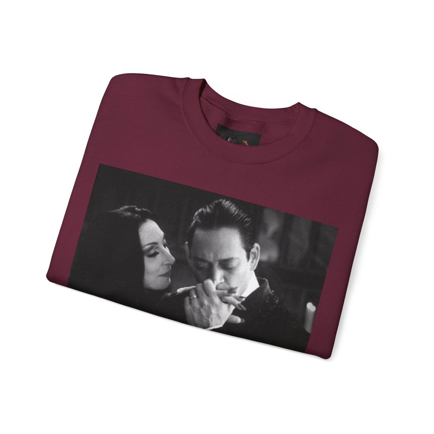 Couple Gothic Unisex Sweatshirt - Gomes & Morticia Design - IntuitiveEncBoutique