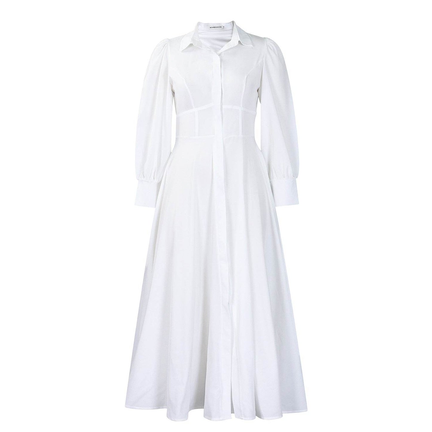 Long Sleeve Flared Dress - IntuitiveEncBoutique