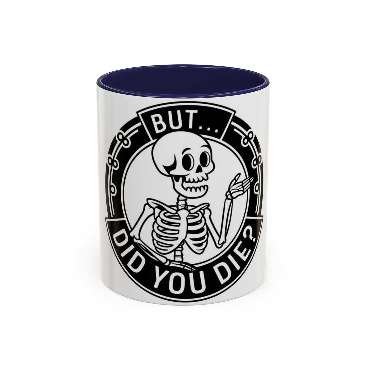 Skeleton Coffee Mug - Perfect for Halloween, Funny Gift for Friends, Gag Gift, Kitchen Decor, Humor Mug