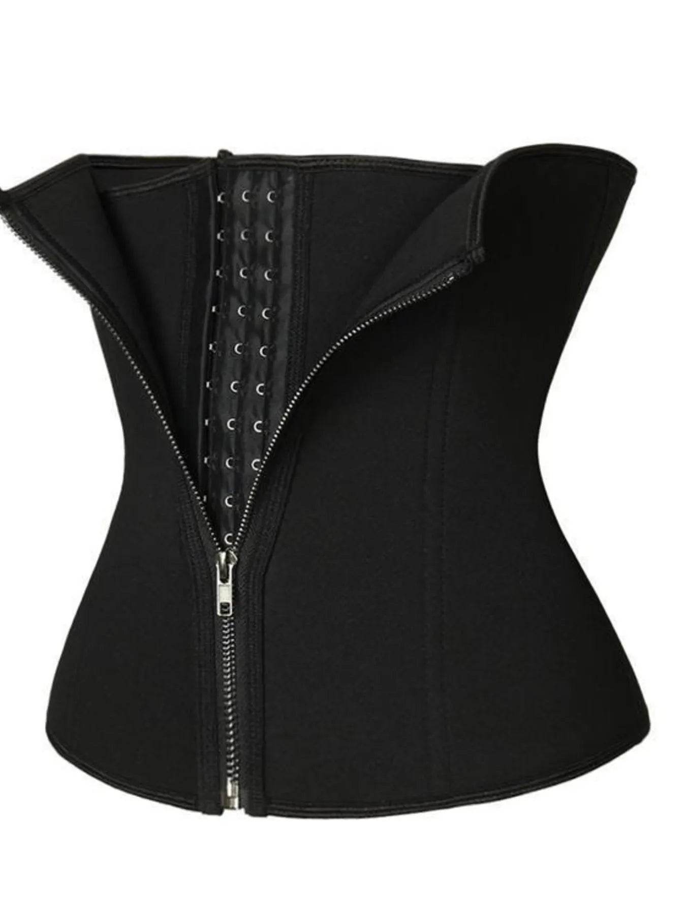 Full Size Zipper Shaping Band with Hook and Eye Closure Plus Size - IntuitiveEncBoutique