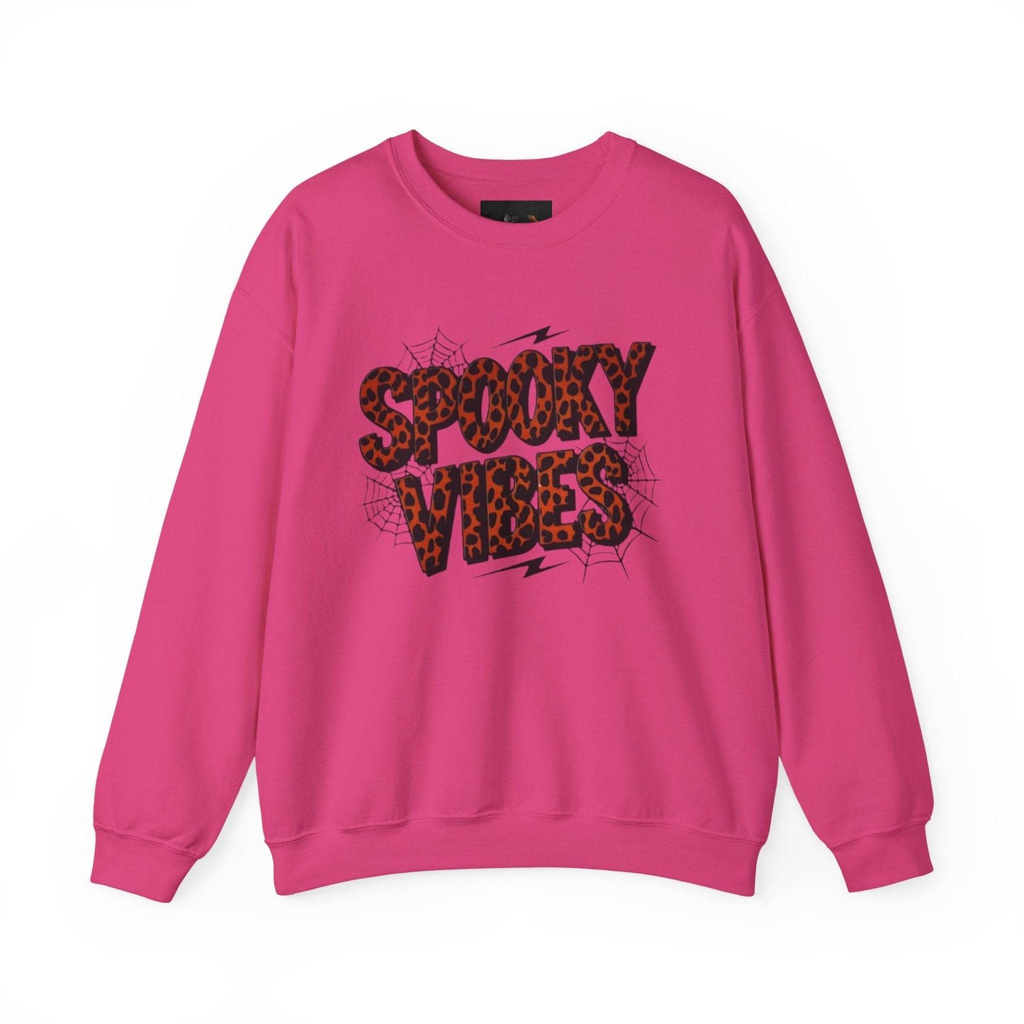 Spooky Vibes Sweatshirt - Halloween Crewneck, Unisex Cozy Jumper, Fall Fashion, Ghosts & Ghouls, Casual Wear, Fun Gift - IntuitiveEncBoutique
