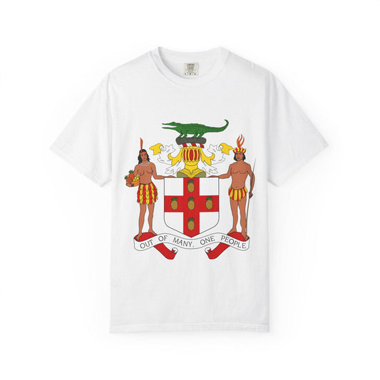 Jamaican Coat of Arms T-shirt - IntuitiveEncBoutique