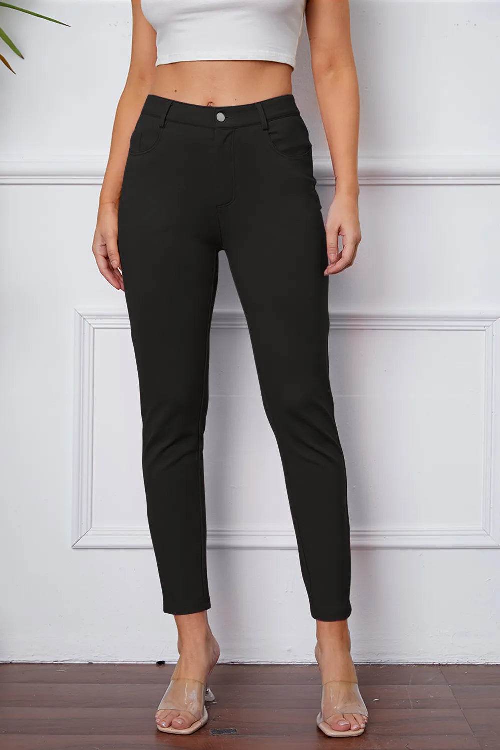 StretchyStitch Pants by Basic Bae - IntuitiveEncBoutique