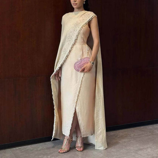 Women's Traditional Dress Long Robe Two-piece Set - IntuitiveEncBoutique
