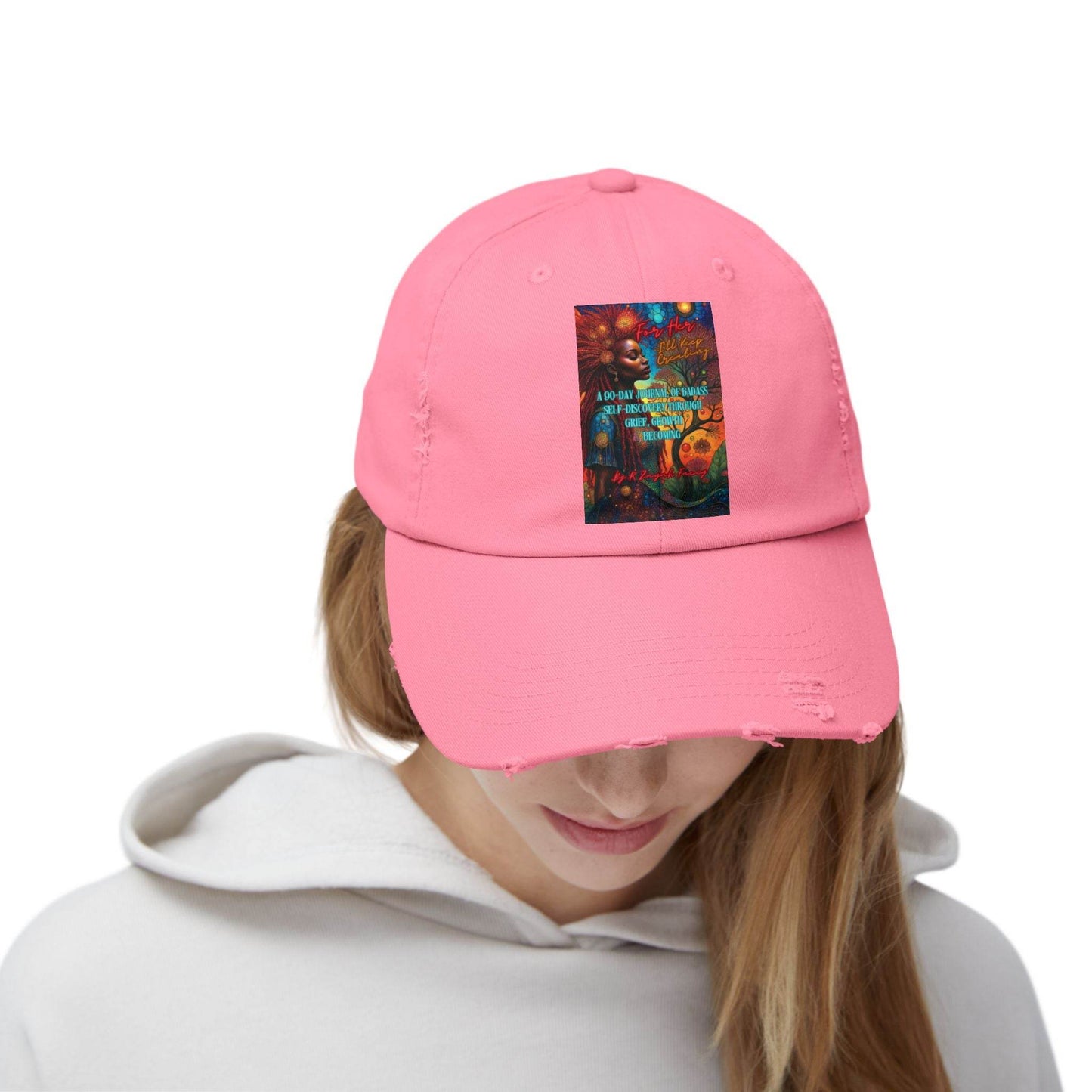For Her I'll Keep Creating Book, Cap - IntuitiveEncBoutique