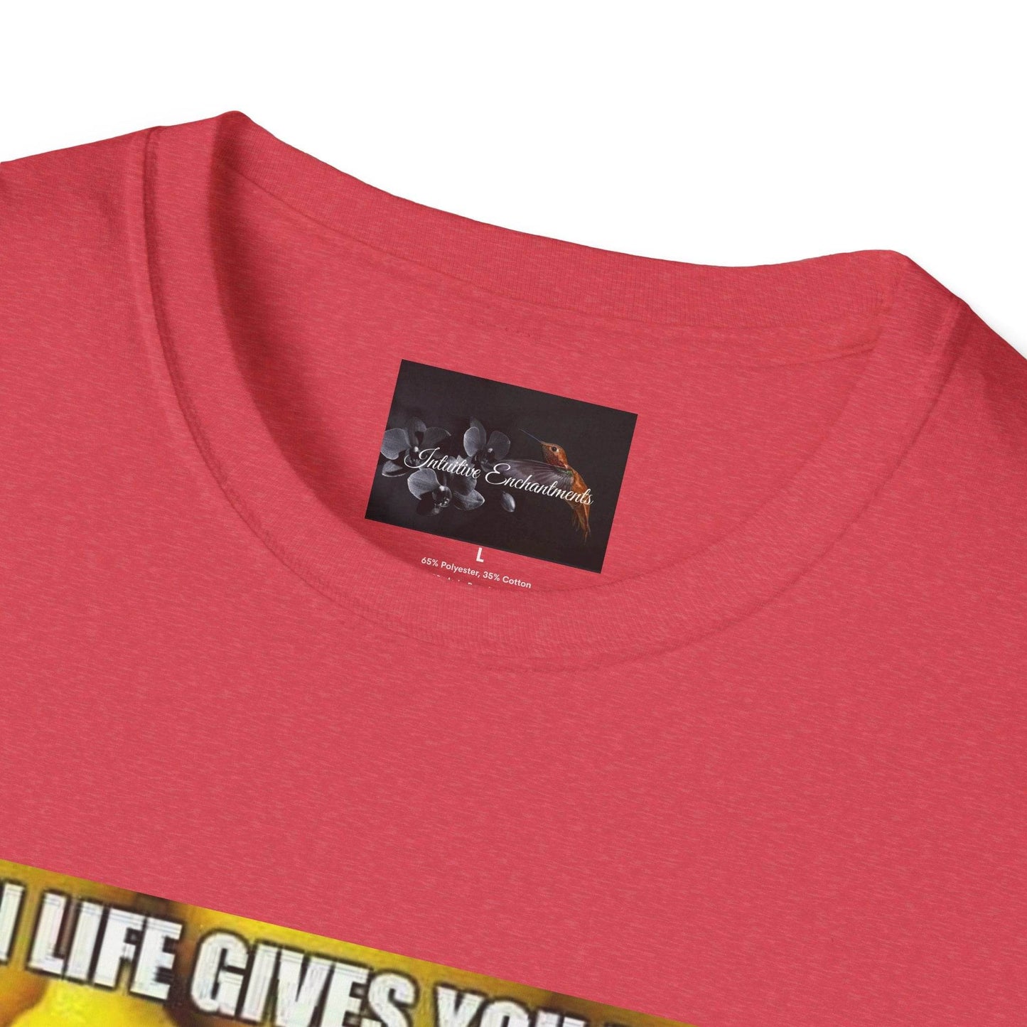 When Life Gives You Lemons T-Shirt, Funny Quote Tee, Gift for Citrus Lovers, Casual Wear, Unisex Humor Shirt, Summer Vibes - IntuitiveEncBoutique