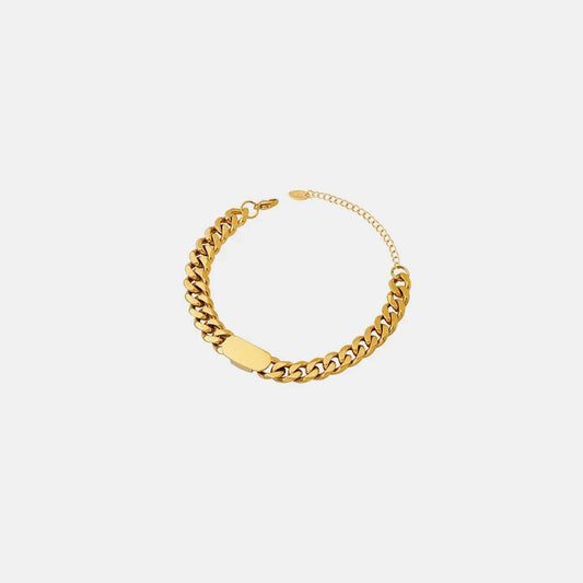 18K Gold-Plated Titanium Steel Bracelet - IntuitiveEncBoutique