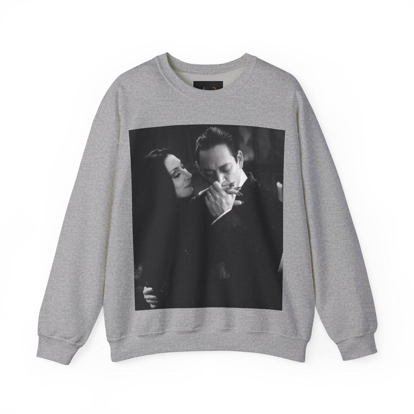 Couple Gothic Unisex Sweatshirt - Gomes & Morticia Design - IntuitiveEncBoutique