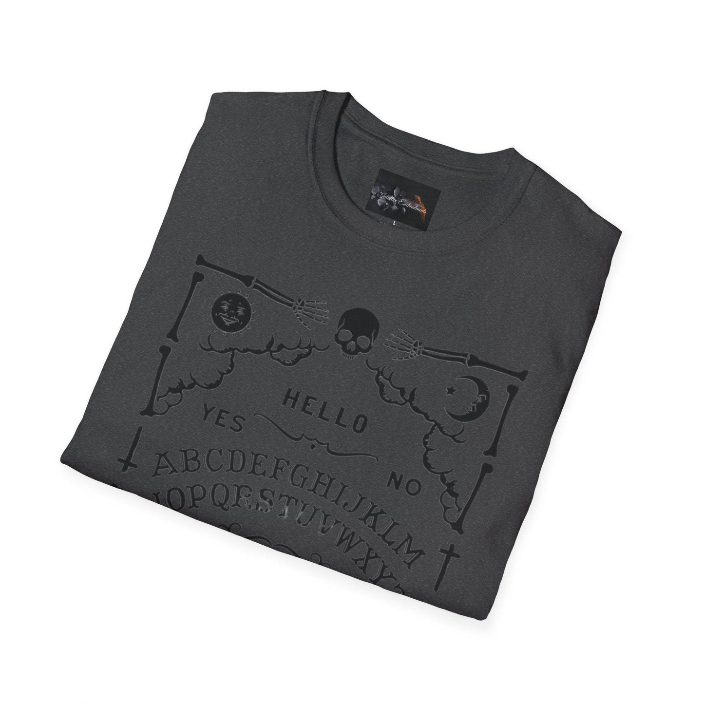 Mystical Ouija Board Unisex T-Shirt - Perfect for Halloween, Gift, Casual Wear, Spirituality, Ghost Lovers - IntuitiveEncBoutique