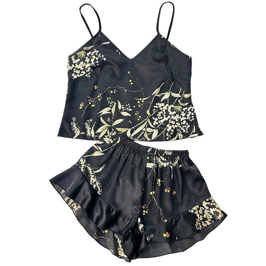 Printed pajama set - IntuitiveEncBoutique