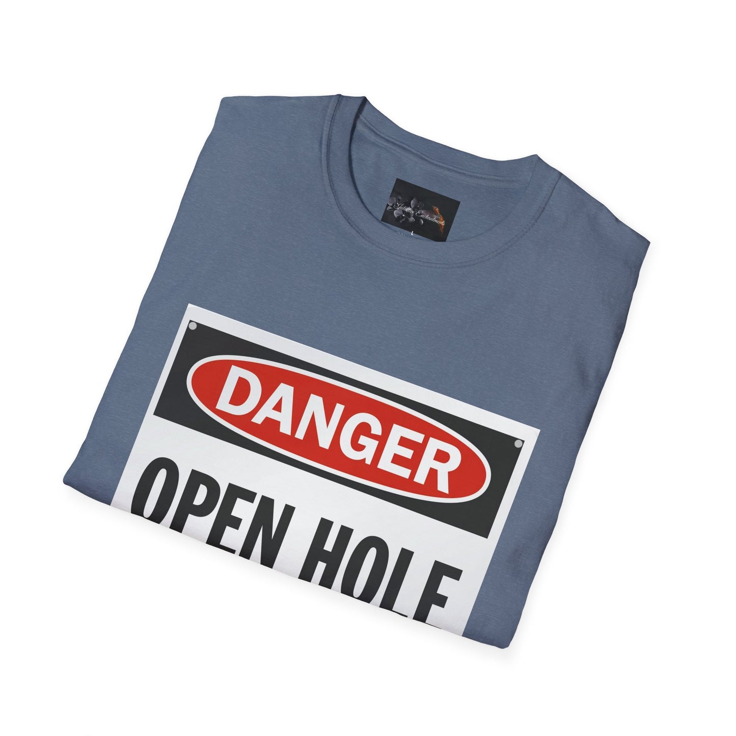 Funny Danger Open Hole T-Shirt