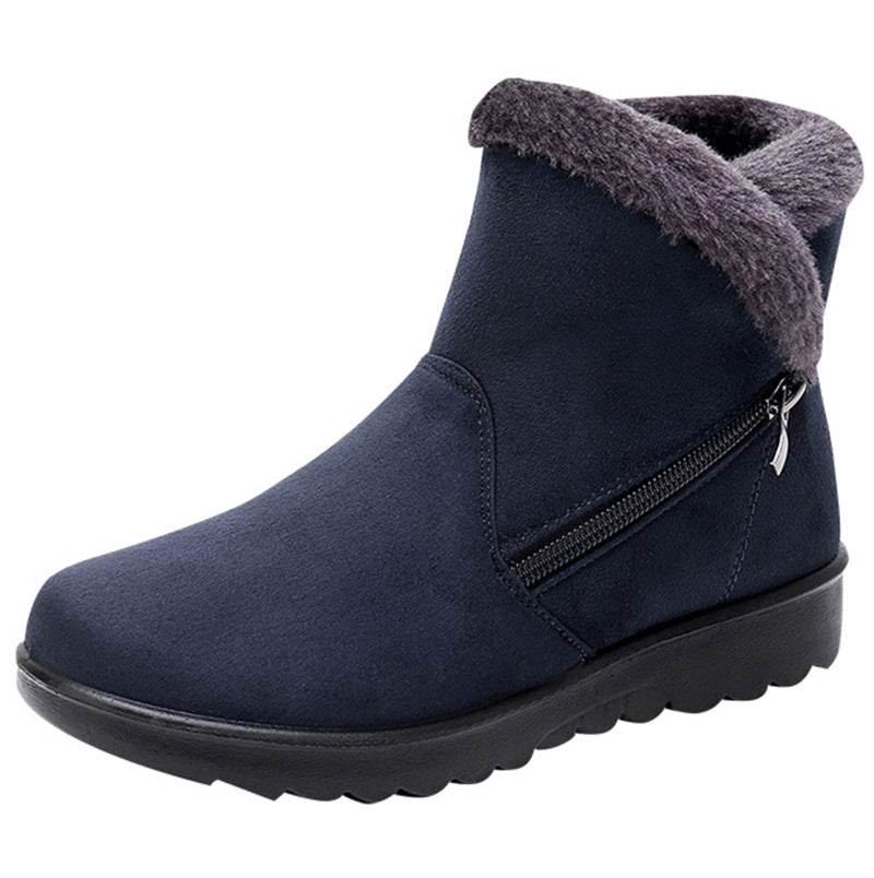 Women's warm cloth shoes, elderly snow boots - IntuitiveEncBoutique