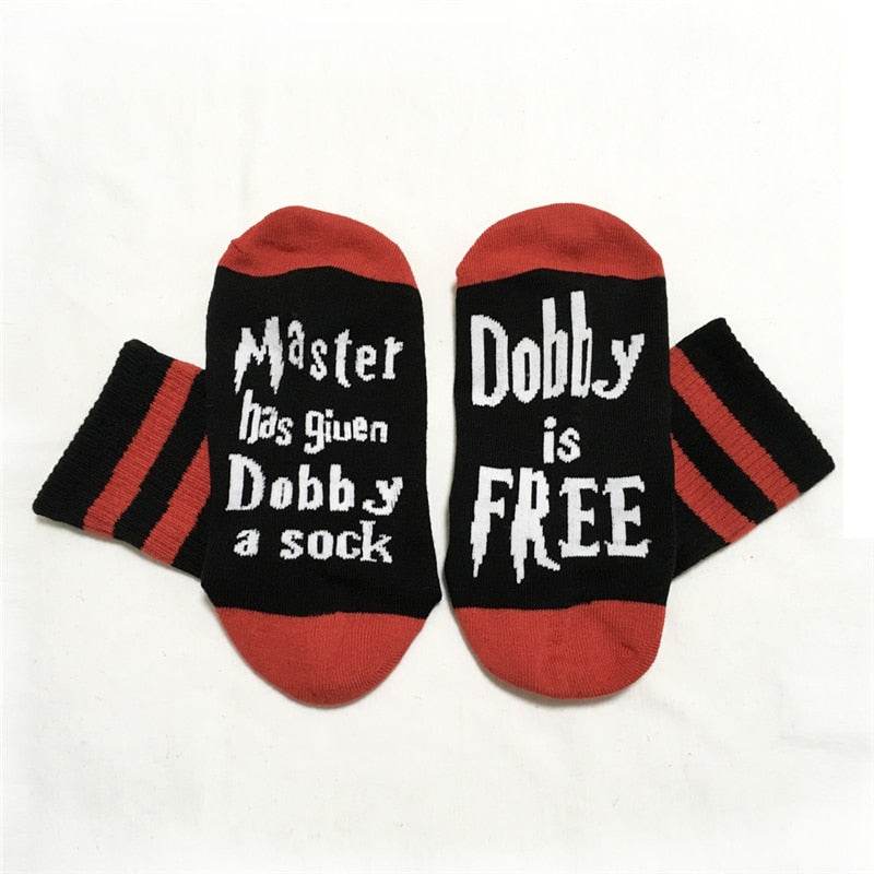 Women Print Letter Cute Dobby Socks - IntuitiveEncBoutique