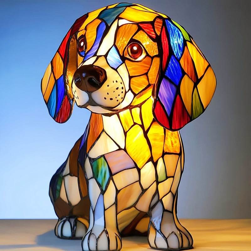 Animal resin LED night light, a cute bedside lamp for living rooms and bedrooms. - IntuitiveEncBoutique