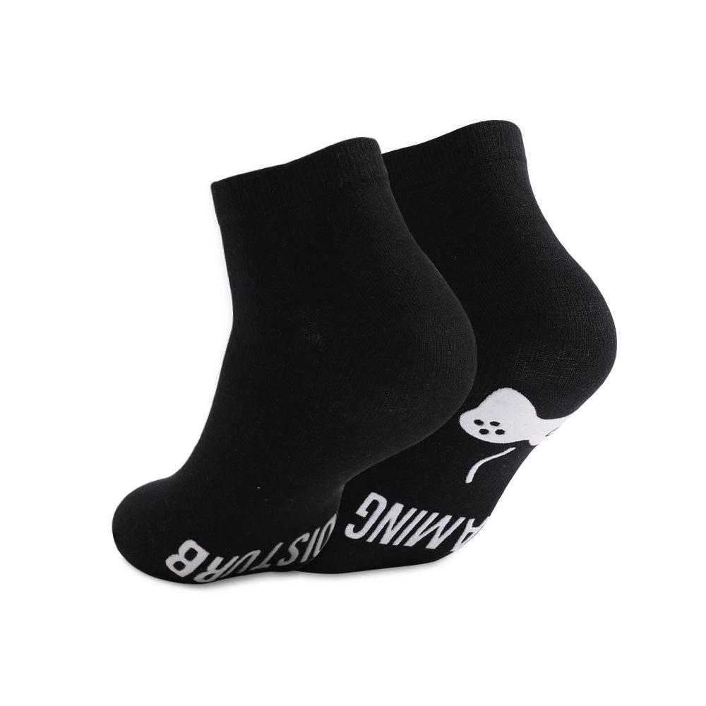 DO NOT DISTURB Short Socks Glue Letter Printing Socks Men's Mid-Tube Game Socks - IntuitiveEncBoutique