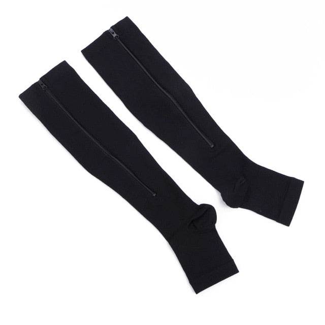 Compression socks Zipper Slim Sleeping Beauty Leg Shaper - IntuitiveEncBoutique
