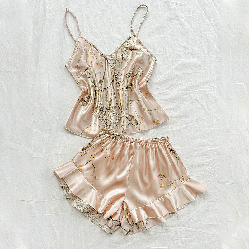 Printed pajama set - IntuitiveEncBoutique