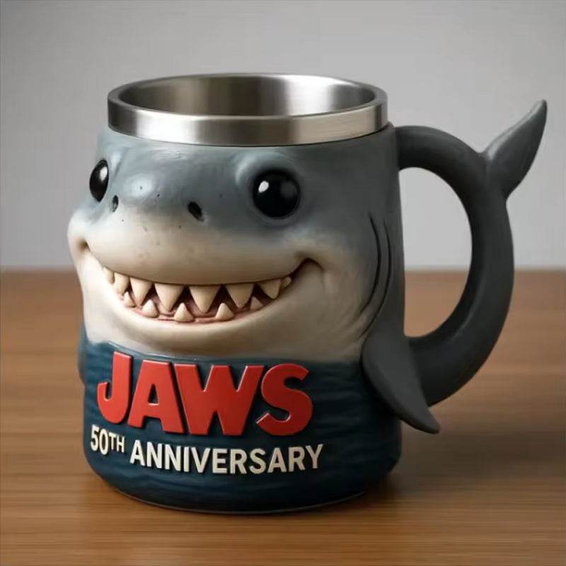 3D Shark Mug - Ocean-Themed Decor Gift for Fans & Collectors - IntuitiveEncBoutique