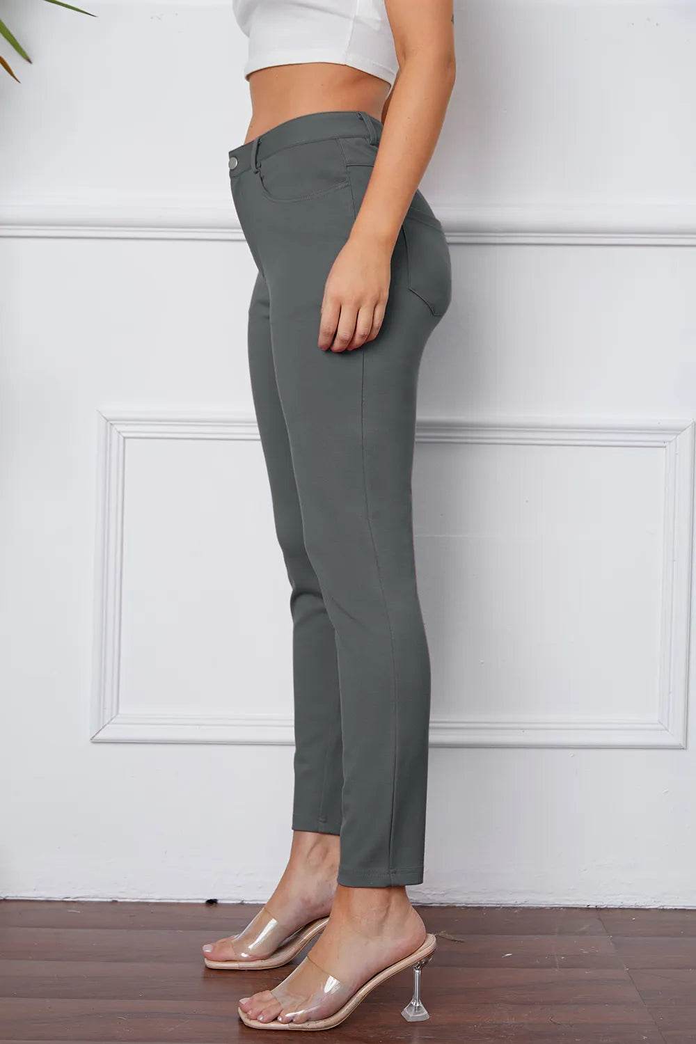 StretchyStitch Pants by Basic Bae - IntuitiveEncBoutique