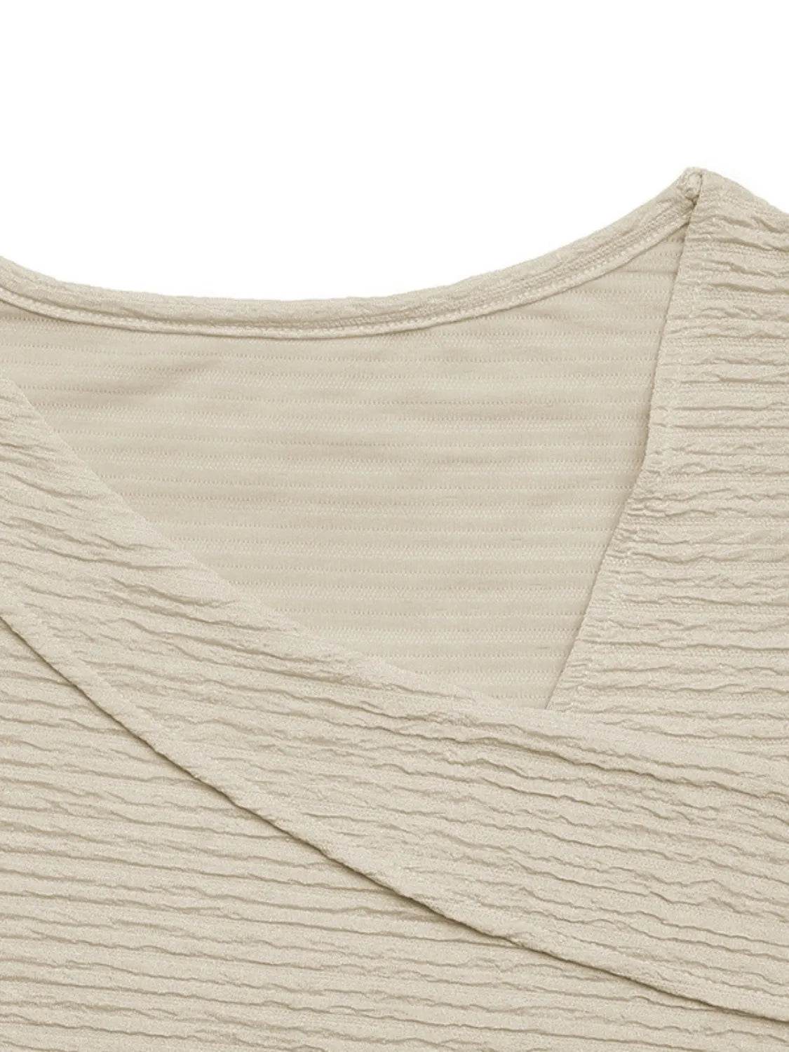Asymmetrical Short Sleeve Top - IntuitiveEncBoutique