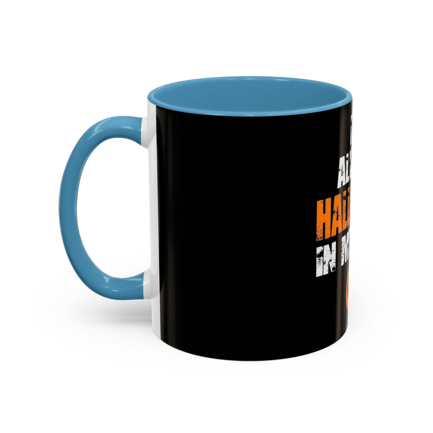 Halloween-Themed Coffee Mug, It's Always Halloween in My Soul, Festive Gift, Spooky Decor, Autumn Vibes, Coffee Lover's Gift - IntuitiveEncBoutique