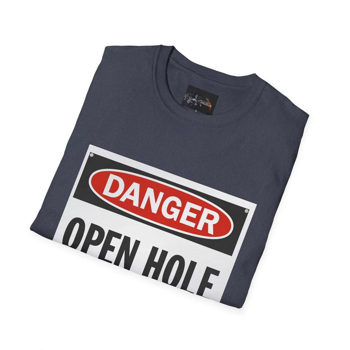 Funny Danger Open Hole T-Shirt