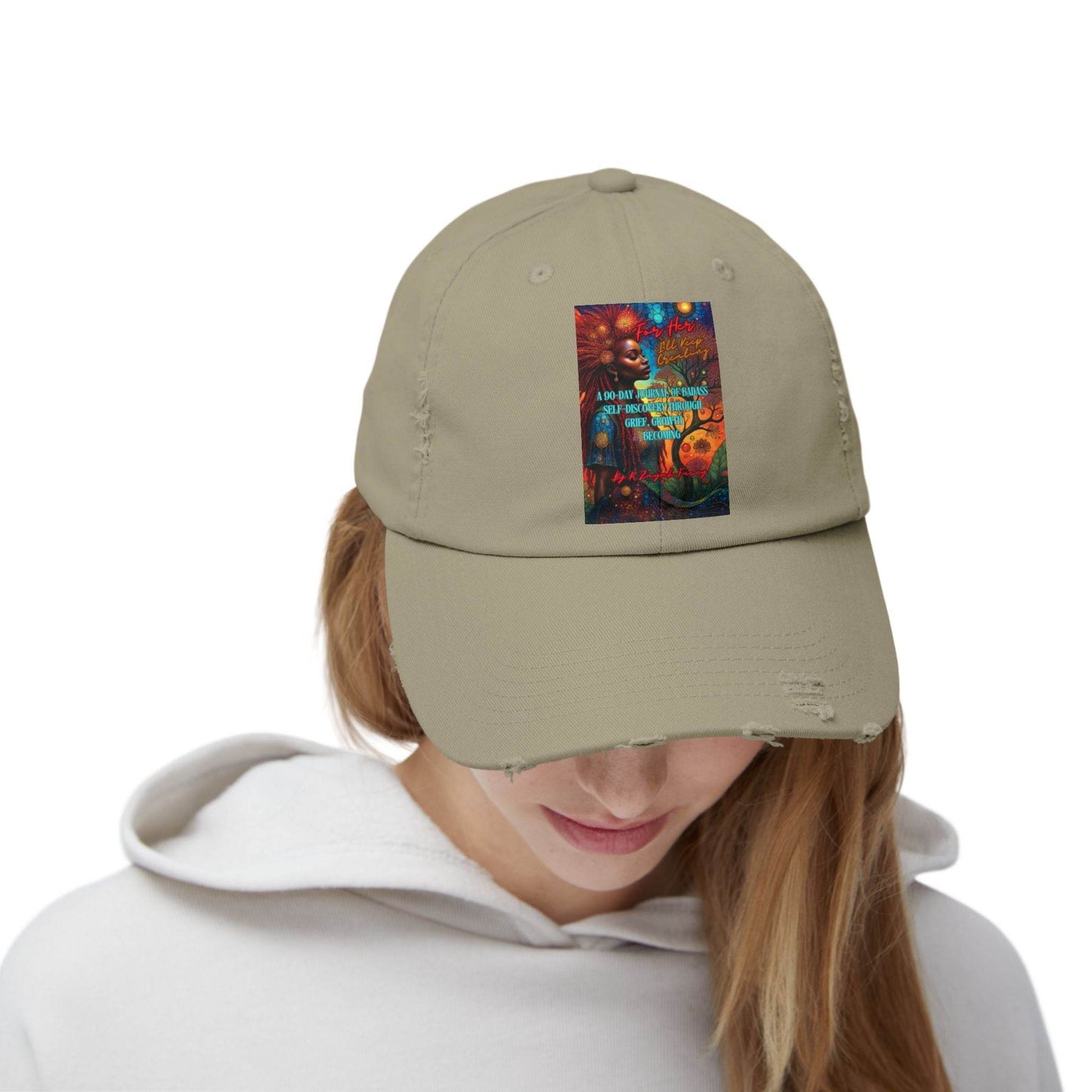For Her I'll Keep Creating Book, Cap - IntuitiveEncBoutique