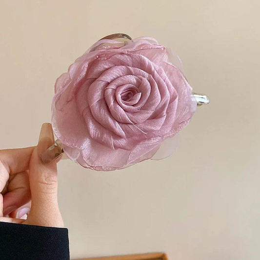 Flower Acrylic Hair Claw Clip - IntuitiveEncBoutique