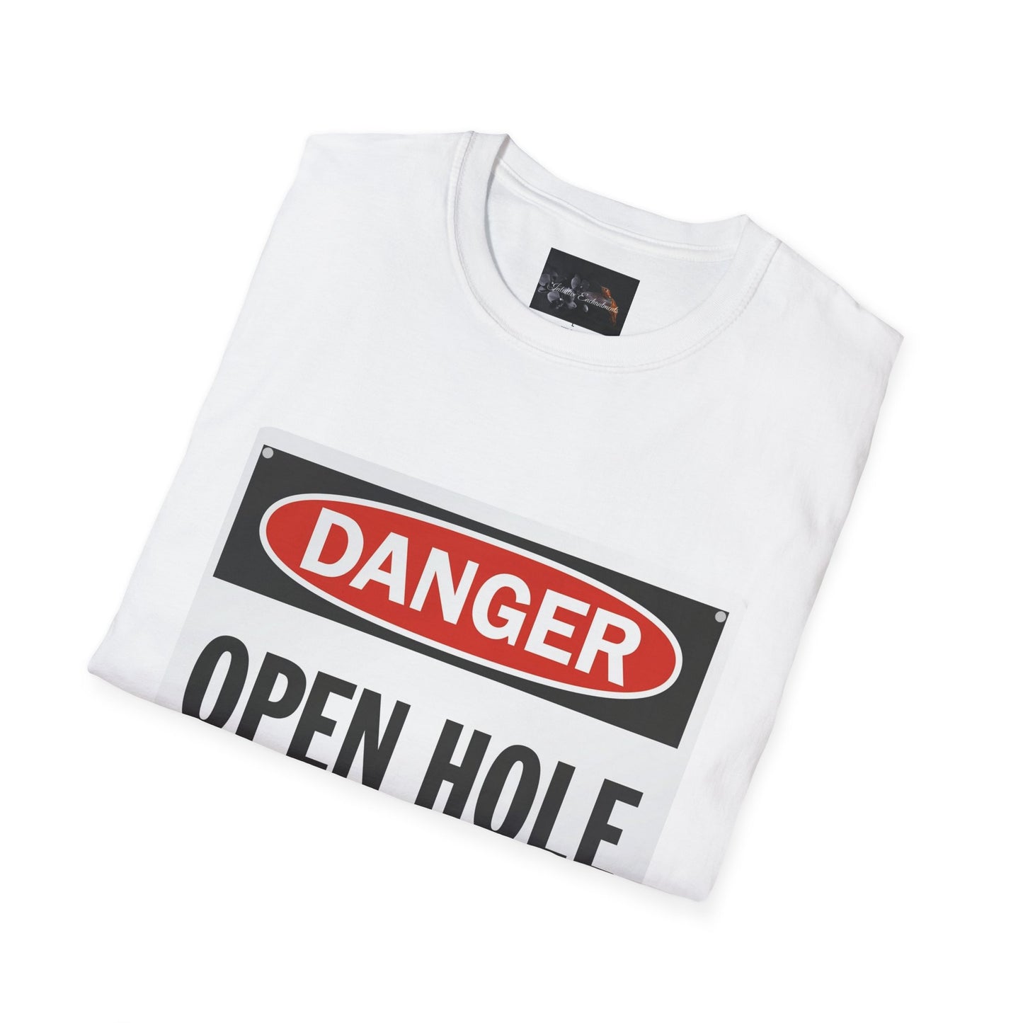 Funny Danger Open Hole T-Shirt