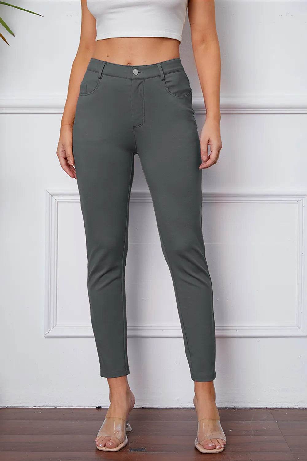 StretchyStitch Pants by Basic Bae - IntuitiveEncBoutique