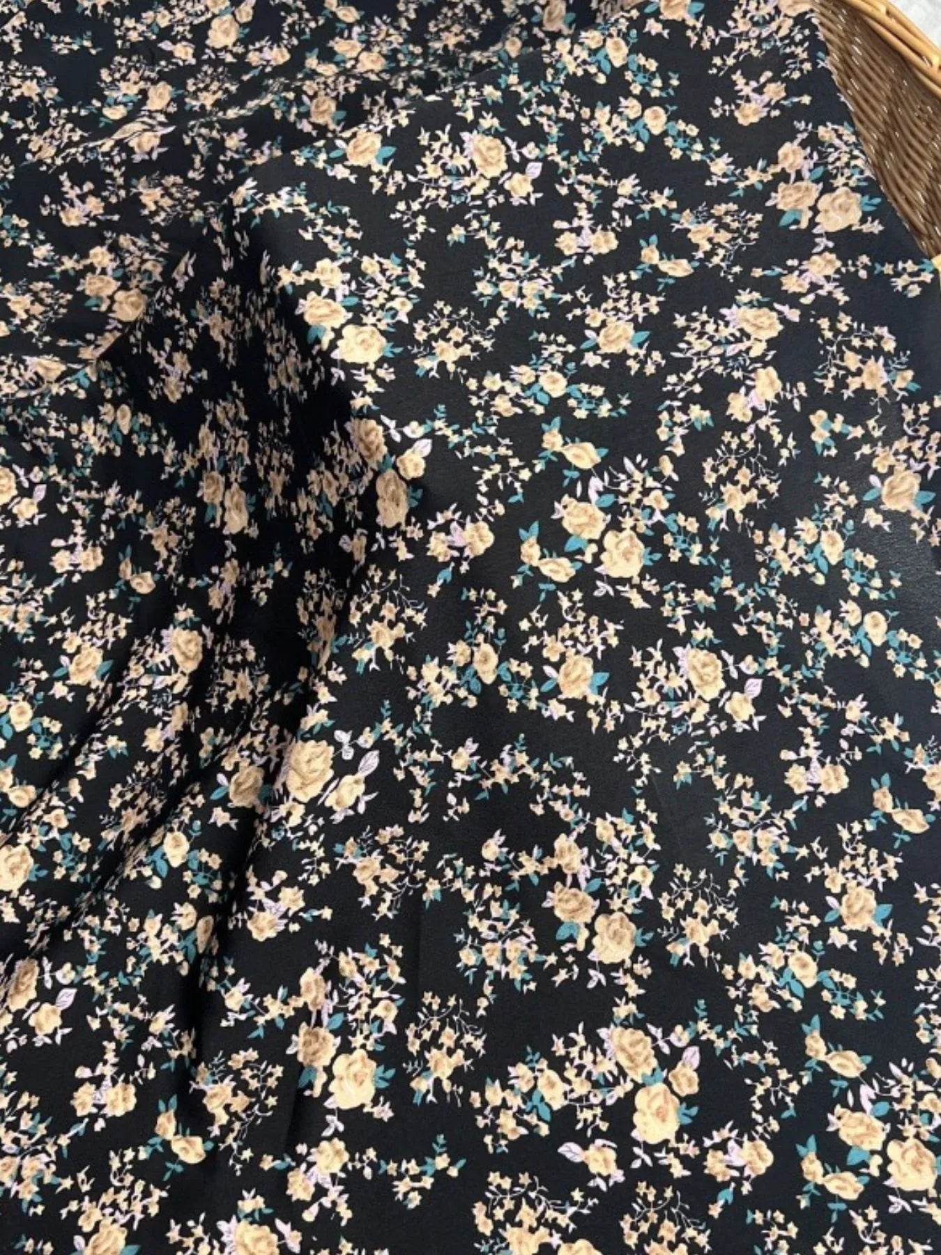 Full Size Slit Off-Shoulder Floral Midi Dress Plus Size - IntuitiveEncBoutique