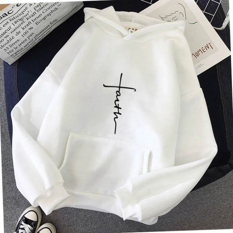 Spring New Pattern Printed Hooded Sweatshirt Unisex Long Sleeve Casual Jacket Fashion Versatile - IntuitiveEncBoutique