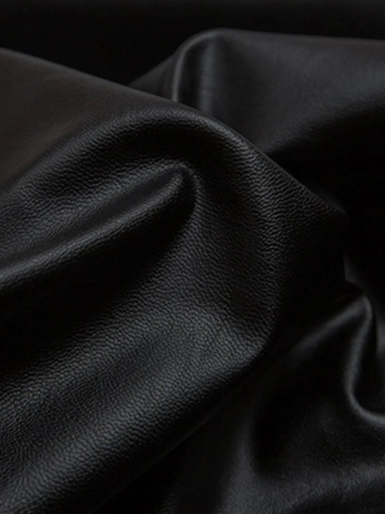 Men's Leather Bomber Jacket with Faux Fur Hood - IntuitiveEncBoutique