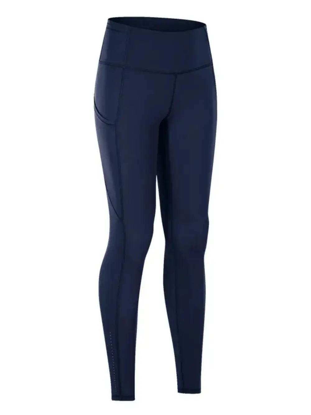 Wide Waistband Sports Leggings - IntuitiveEncBoutique