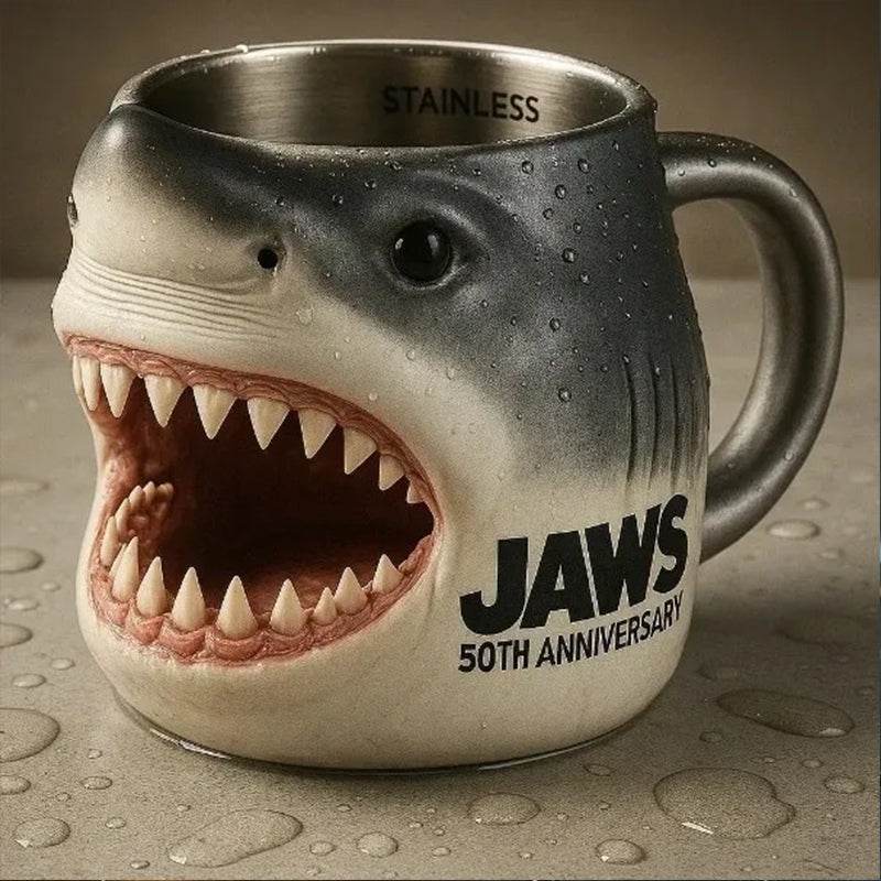 3D Shark Mug - Ocean-Themed Decor Gift for Fans & Collectors - IntuitiveEncBoutique