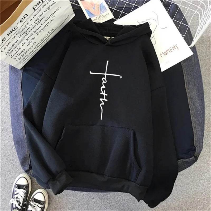 Spring New Pattern Printed Hooded Sweatshirt Unisex Long Sleeve Casual Jacket Fashion Versatile - IntuitiveEncBoutique