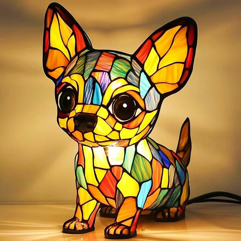 Animal resin LED night light, a cute bedside lamp for living rooms and bedrooms. - IntuitiveEncBoutique