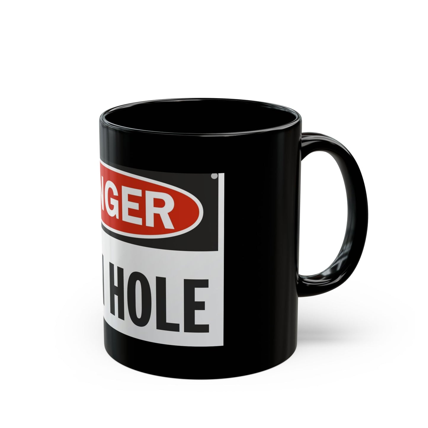 Warning Sign Decor mug