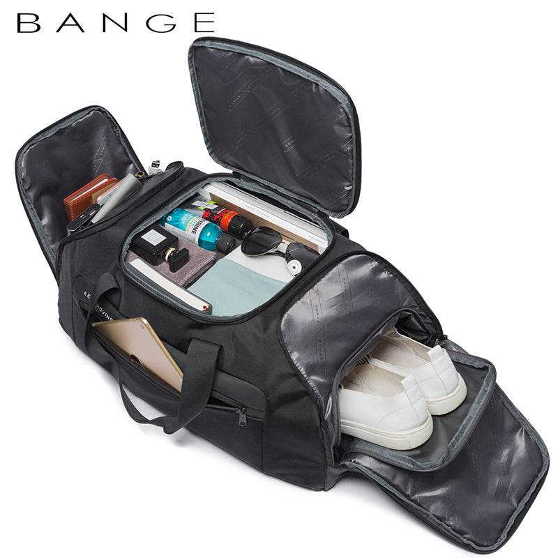 Bange New Cool Fashion Wild Outdoor Travel Bag Multi-Purpose Large Capacity Backpack Men's Backpack Luggage Bag - IntuitiveEncBoutique