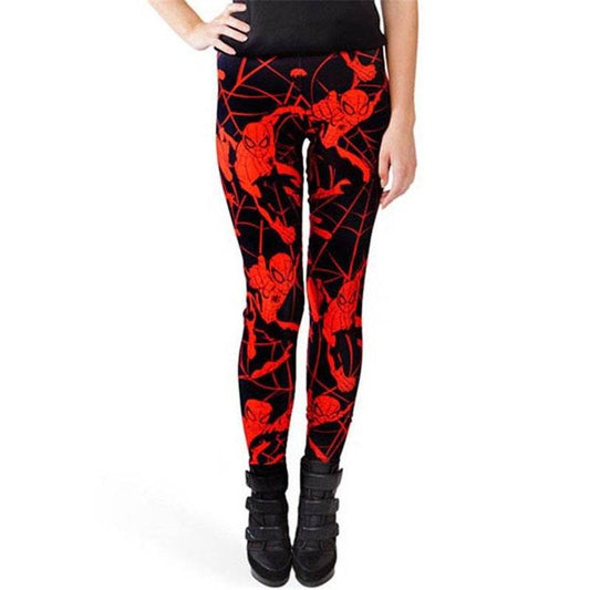 Women Leggings Digital Print Popular Spider-Man Sexy women pant - IntuitiveEncBoutique