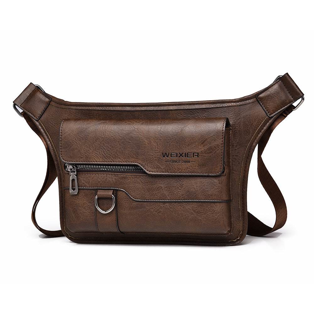 large capacity waterproof chest bag large capacity crossbody bag shoulder bag  - IntuitiveEncBoutique