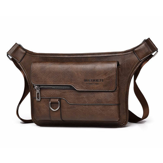large capacity waterproof chest bag large capacity crossbody bag shoulder bag  - IntuitiveEncBoutique