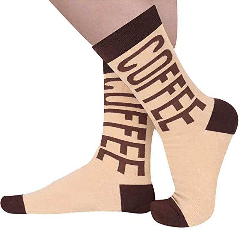 IF YOU CAN READ THIS Socks European And American Mid Tube Socks Letter Casual Winter Socks - IntuitiveEncBoutique