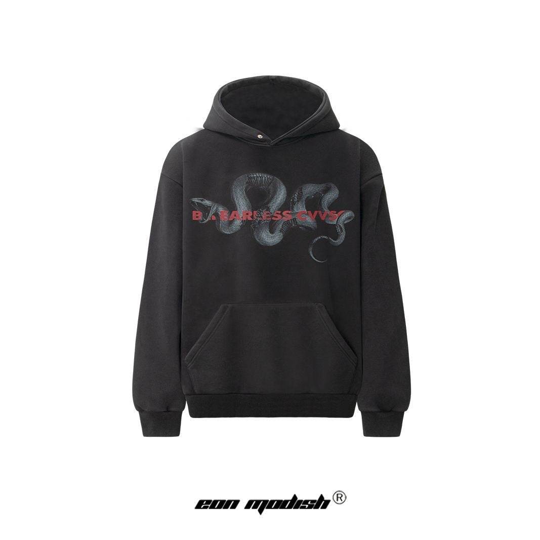 Style Kangli Printed Retro Washed Hoodie Sweatshirt - IntuitiveEncBoutique