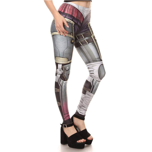 Women Leggings Digital Print Army Workout - IntuitiveEncBoutique