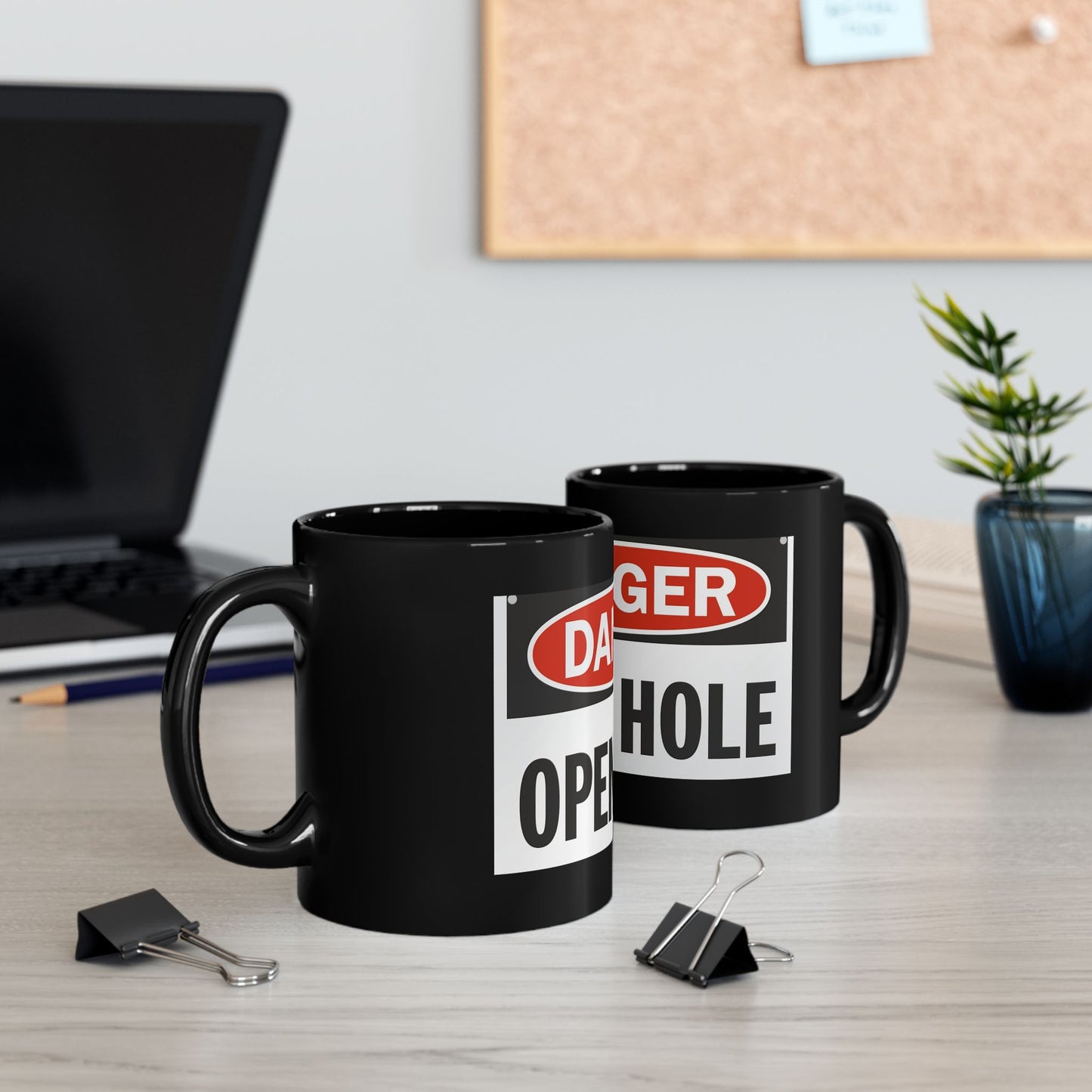 Warning Sign Decor mug