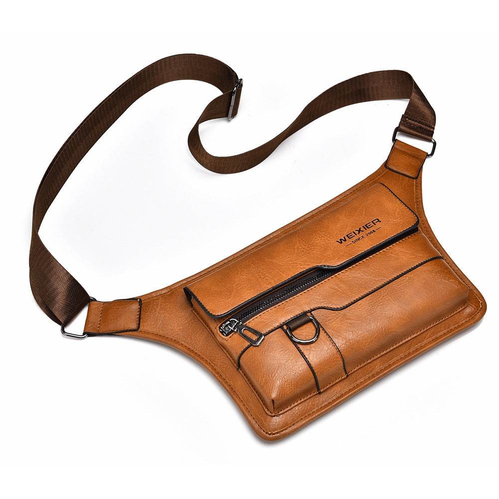 large capacity waterproof chest bag large capacity crossbody bag shoulder bag  - IntuitiveEncBoutique