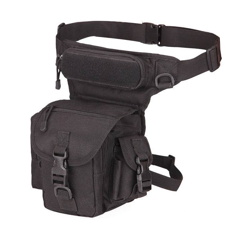 Waterproof Oxford Army camouflage single shoulder crossbody journalist photography sports leg bag - IntuitiveEncBoutique
