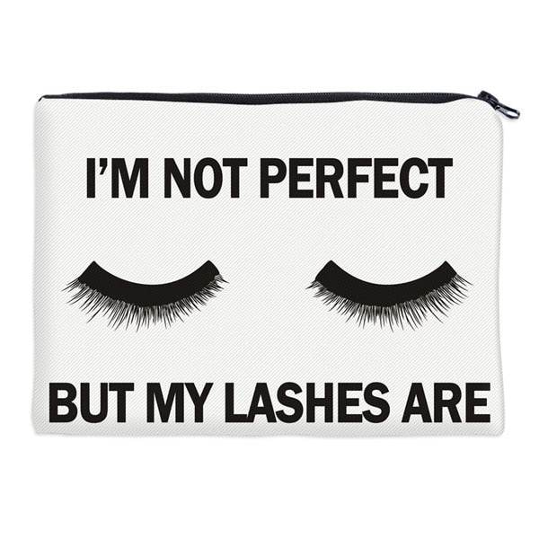 Deanfun Cosmetic Bags 3D Printed Eyelash with Letter Necessaries for Women Travelling - IntuitiveEncBoutique
